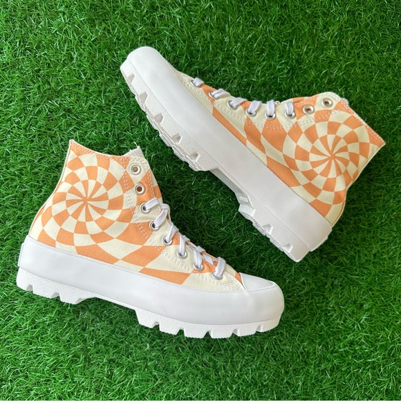 Converse Chuck Taylor All Star Lugged Hi Orange Candy - Picture 4 of 8